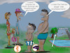 Cartoon: freibadsaisonende (small) by ab tagged sommer,ende,freibad,schwimmen,kinder,abzeichen