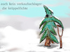 Cartoon: letzte chance (small) by ab tagged weihnachten,baum,markt,verkauf,tannanbaum