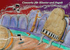 Cartoon: musikgenuss (small) by ab tagged musik,konzert,instrument,klavier,fagott,klassik