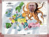 Cartoon: old future map (small) by ab tagged eu,map,karte,europa,russland,russia