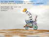 Cartoon: technikmix (small) by ab tagged rollstuhl,elektronik,behinderung,joystick,sitz,stahlfeder,hilfe