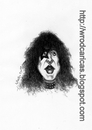 Cartoon: Paul Stanley (small) by WROD tagged paul stanley kiss