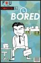 Cartoon: BORED comic book (small) by andres fv tagged bored,cover