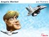 Cartoon: Angela Merkel (small) by Romero tagged angela merkel politica alemana ministra caricatura humor internacional portrait art caricature woman politics
