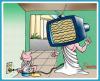 Cartoon: La TV y la cultura 2 (small) by Romero tagged tv,cultura,humor