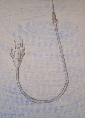 Cartoon: trap (medium) by yukselcengiz tagged electricity