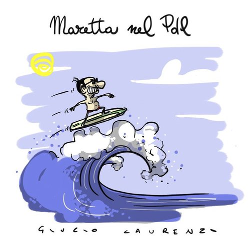 Cartoon: Maretta (medium) by Giulio Laurenzi tagged maretta