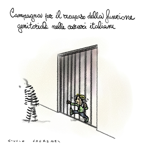 Cartoon: Voltati (medium) by Giulio Laurenzi tagged voltati