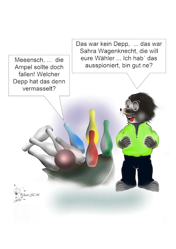 Cartoon: Ja ... (medium) by BES tagged politik,innenpolitik,bündniss,politiker,parteien,afd,wahlen,bes,2024,maulwurf,eu,klimawandel,populistisch,demokratie,tiere