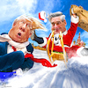 Cartoon: Mueller Claus (small) by Bart van Leeuwen tagged robert,mueller,trump,russian,collusion,evidence