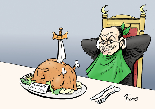 Cartoon: Angerichtet (medium) by Paolo Calleri tagged tuerkei,akp,parteien,islamisch,konservativ,verfassung,laizismus,laizistisch,saekular,atatuerk,begruender,republik,praesident,erdogan,meinungsfreiheit,pressefreiheit,satire,majestaetsbeleidigung,karikatur,cartoon,paolo,calleri,tuerkei,akp,parteien,islamisch,konservativ,verfassung,laizismus,laizistisch,saekular,atatuerk,begruender,republik,praesident,erdogan,meinungsfreiheit,pressefreiheit,satire,majestaetsbeleidigung,karikatur,cartoon,paolo,calleri