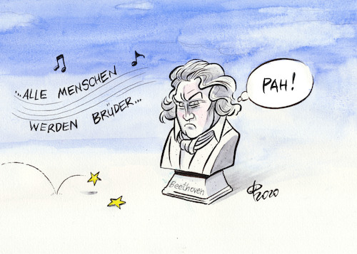 Cartoon: Beethoven-Jahr 2020 (medium) by Paolo Calleri tagged eu,europa,musiker,komponist,ludwig,van,beethoven,ode,freude,europahymne,hymne,werte,griechenland,fluechtlingspolitik,spannungen,krisen,wirtschaft,arbeit,finanzen,friedensnobelpreis,aufnhame,asyl,frieden,konflikte,elend,flucht,fluchtursachen,karikatur,cartoon,paolo,calleri,eu,europa,musiker,komponist,ludwig,van,beethoven,ode,freude,europahymne,hymne,werte,griechenland,fluechtlingspolitik,spannungen,krisen,wirtschaft,arbeit,finanzen,friedensnobelpreis,aufnhame,asyl,frieden,konflikte,elend,flucht,fluchtursachen,karikatur,cartoon,paolo,calleri