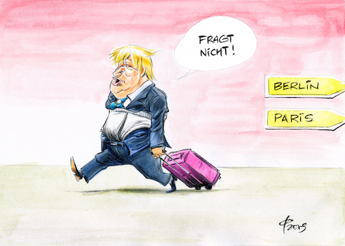 Cartoon: Brexit-Gespräche (medium) by Paolo Calleri tagged eu,uk,gb,vereinigtes,koenigreich,grossbritannien,premier,premierminister,boris,johnson,gepsraeche,brexit,berlin,paris,merkel,macron,verhandlungen,deal,austritt,gemeinschaft,grenzen,wirtschaft,freizuegigkeit,backstop,tories,regierung,referendum,wahlen,karikatur,cartoon,paolo,calleri,eu,uk,gb,vereinigtes,koenigreich,grossbritannien,premier,premierminister,boris,johnson,gepsraeche,brexit,berlin,paris,merkel,macron,verhandlungen,deal,austritt,gemeinschaft,grenzen,wirtschaft,freizuegigkeit,backstop,tories,regierung,referendum,wahlen,karikatur,cartoon,paolo,calleri