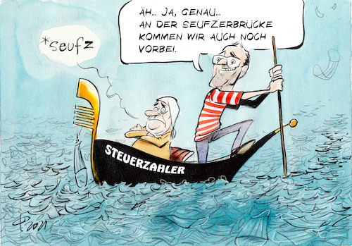 Cartoon: Den Kanal voll (medium) by Paolo Calleri tagged welt,pandemie,gesundheit,bundesministerium,jens,spahn,maskenbeschaffung,masken,bundesrechnungshof,kritik,chaos,beschaffung,finanzen,ausgaben,wirtschaft,steuern,arbeit,soziales,geld,gesellschaft,karikatur,cartoon,paolo,calleri,welt,pandemie,gesundheit,bundesministerium,jens,spahn,maskenbeschaffung,masken,bundesrechnungshof,kritik,chaos,beschaffung,finanzen,ausgaben,wirtschaft,steuern,arbeit,soziales,geld,gesellschaft,karikatur,cartoon,paolo,calleri