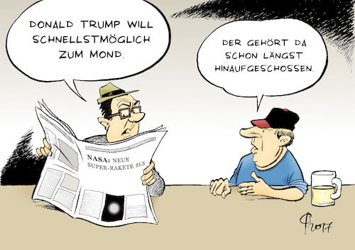 Donalds Mondfahrt