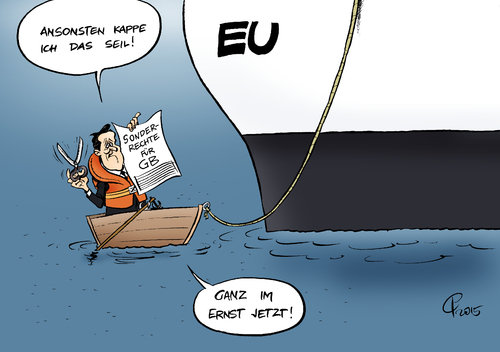 Cartoon: Forderungen (medium) by Paolo Calleri tagged eu,grossbritannien,europa,union,premier,david,cameron,forderungen,sonderrechte,verbleib,drohung,austritt,mitglied,reformen,freizuegigkeit,karikatur,cartoon,paolo,calleri,eu,grossbritannien,europa,union,premier,david,cameron,forderungen,sonderrechte,verbleib,drohung,austritt,mitglied,reformen,freizuegigkeit,karikatur,cartoon,paolo,calleri