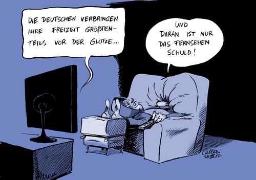 Cartoon: Glotze (medium) by Paolo Calleri tagged computer,medien,glotze,fernseher,fernsehen,deutsche,deutschland,freizeit,2012,freizeitmonitor,studie,couchpotatoe,studie,freizeitmonitor,2012,deutschland,deutsche,fernsehen,fernseher,glotze,medien,computer,couchpotatoe