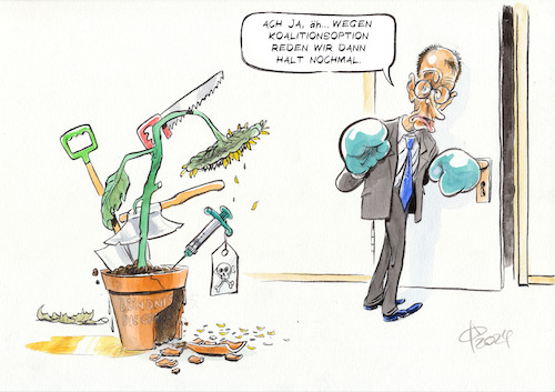 Cartoon: Grüner Daumen (medium) by Paolo Calleri tagged deutschland,politik,parteien,cdu,union,parteivorsitzender,parteichef,merz,buendnis,90,gruene,koalitionen,optionen,regieren,demokratie,buendnisse,wahlen,karikatur,cartoon,paolo,calleri,deutschland,politik,parteien,cdu,union,parteivorsitzender,parteichef,merz,buendnis,90,gruene,koalitionen,optionen,regieren,demokratie,buendnisse,wahlen,karikatur,cartoon,paolo,calleri