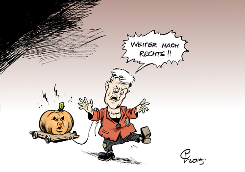 Cartoon: Halloween 2015 (medium) by Paolo Calleri tagged eu,deutschland,fluechtlinge,fluechtlingskrise,asyl,regierung,groko,sigmar,gabriel,horst,seehofer,angela,merkel,treffen,koalitionsspitzen,koalition,cdu,csu,halloween,rechtsruck,grenzen,karikatur,cartoon,paolo,calleri,eu,deutschland,fluechtlinge,fluechtlingskrise,asyl,regierung,groko,sigmar,gabriel,horst,seehofer,angela,merkel,treffen,koalitionsspitzen,koalition,cdu,csu,halloween,rechtsruck,grenzen,karikatur,cartoon,paolo,calleri