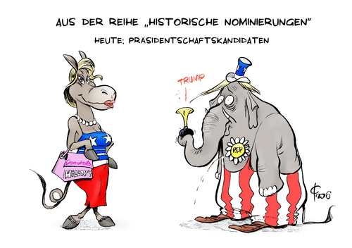 Historische Nominierung