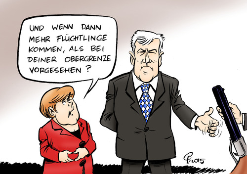 Cartoon: Horst Wayne (medium) by Paolo Calleri tagged deutschland,karlsruhe,parteitag,cdu,csu,bundeskanzlerin,angela,merkel,horst,seehofer,bayern,ministerpraesident,obergrenze,fluechtlinge,asylrecht,fluechtlingskrise,karikatur,cartoon,paolo,calleri,deutschland,karlsruhe,parteitag,cdu,csu,bundeskanzlerin,angela,merkel,horst,seehofer,bayern,ministerpraesident,obergrenze,fluechtlinge,asylrecht,fluechtlingskrise,karikatur,cartoon,paolo,calleri