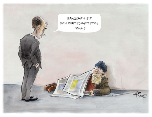 Cartoon: Jetzt müssen wir alle sparen (medium) by Paolo Calleri tagged deutschland,ukraine,krieg,russland,oel,gas,energie,lebensmittel,cdu,friedrich,merz,wohlstand,lebensstandard,karikatur,cartoon,paolo,calleri,deutschland,ukraine,krieg,russland,oel,gas,energie,lebensmittel,cdu,friedrich,merz,wohlstand,lebensstandard,karikatur,cartoon,paolo,calleri