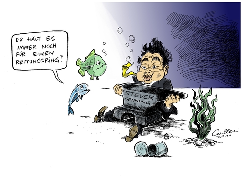 Cartoon: Kleine Fische (medium) by Paolo Calleri tagged steuersenkungen,steuerbeschlüsse,rösler,philipp,parteivorsitzender,rekordtief,parteitag,frankfurter,umfrage,liberale,fdp,fdp,liberale,umfrage,frankfurter parteitag,rekordtief,frankfurt,rösler,steuerbeschlüsse,parteivorsitzender,steuersenkungen,frankfurter,parteitag