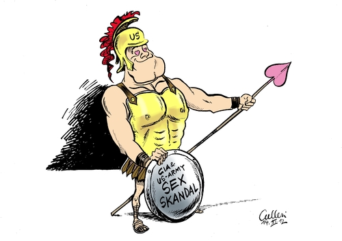 Cartoon: Make love not war (medium) by Paolo Calleri tagged mythologie,mars,kriegsgott,dokumente,nebenbuhlerin,kelley,jill,broadwell,paula,biografin,liebesaffäre,rücktritt,petraeus,chef,cia,allen,john,general,sexskandal,usa,usa,sexskandal,sex,general,john,allen,cia,chef,petraeus,rücktritt,liebesaffäre,biografin,paula,broadwell,jill,kelley,nebenbuhlerin,dokumente