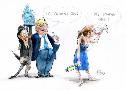 Cartoon: Schaffer (medium) by Paolo Calleri tagged eu,grossbritannien,deutschland,uk,vereinigtes,koenigreich,berlin,premier,premierminister,boris,johnson,treffen,gespraech,macron,frankreich,brexit,nachverhandlungen,backstop,aenderungen,austritt,gemeinschaft,grenzen,irland,nordirland,wirtschaft,finanzen,bruessel,brexiteers,remainers,karikatur,cartoon,paolo,calleri,eu,grossbritannien,deutschland,uk,vereinigtes,koenigreich,berlin,premier,premierminister,boris,johnson,treffen,gespraech,macron,frankreich,brexit,nachverhandlungen,backstop,aenderungen,austritt,gemeinschaft,grenzen,irland,nordirland,wirtschaft,finanzen,bruessel,brexiteers,remainers,karikatur,cartoon,paolo,calleri