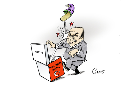Cartoon: Schlappe für Erdogan (medium) by Paolo Calleri tagged tuerkei,praesident,recep,tayyip,erdogan,parlamentswahl,parteien,hdp,kurdisch,links,einzug,parlament,abstrafung,wahlen,waehler,islamisch,konservativ,akp,schlappe,demokratie,karikatur,cartoon,paolo,calleri,tuerkei,praesident,recep,tayyip,erdogan,parlamentswahl,parteien,hdp,kurdisch,links,einzug,parlament,abstrafung,wahlen,waehler,islamisch,konservativ,akp,schlappe,demokratie,karikatur,cartoon,paolo,calleri