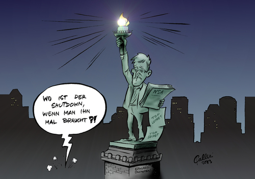 Cartoon: Statue (medium) by Paolo Calleri tagged usa,eu,deutschland,geheimdienste,nsa,prism,abhören,ausspähen,spionage,bundeskanzlerin,angela,merkel,telefonate,kommunikation,telekommunikation,enthüllungen,dokumente,whistleblower,edward,snowden,verräter,held,bürger,freiheit,grundrechte,karikatur,paolo,calleri,usa,eu,deutschland,geheimdienste,nsa,prism,abhören,ausspähen,spionage,bundeskanzlerin,angela,merkel,telefonate,kommunikation,telekommunikation,enthüllungen,dokumente,whistleblower,edward,snowden,verräter,held,bürger,freiheit,grundrechte,karikatur,paolo,calleri