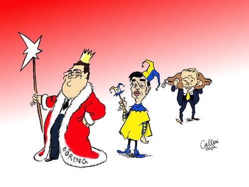 Cartoon: STERNsinger (medium) by Paolo Calleri tagged interview,stern,magazin,rösler,philipp,parteivorsitzender,lindner,christian,döring,patrick,generalsekretär,fdp,2012,dreikönigstreffen,dreikönigstreffen,2012,fdp,generalsekretär,döring,lindner,parteivorsitzender,rösler,magazin,stern,interview