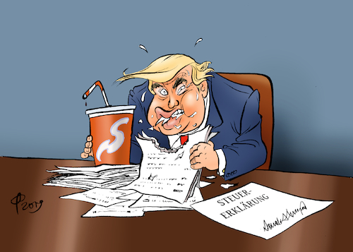 Cartoon: Trumps Steuererklärung (medium) by Paolo Calleri tagged usa,justiz,gericht,praesident,donald,trump,finanzen,unterlagen,steuern,steuerunterlagen,kongress,abgeordnete,opposition,offenlegung,demokraten,republikaner,kredite,vermoegen,karikatur,cartoon,paolo,calleri,usa,justiz,gericht,praesident,donald,trump,finanzen,unterlagen,steuern,steuerunterlagen,kongress,abgeordnete,opposition,offenlegung,demokraten,republikaner,kredite,vermoegen,karikatur,cartoon,paolo,calleri