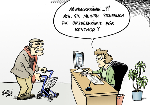 Cartoon: Umzugsprämie (medium) by Paolo Calleri tagged deutschland,gewerkschaft,ig,bau,vorsitzender,robert,feiger,forderung,praemie,rentner,senioren,umzug,familien,wohnungsnot,platz,raum,wohnung,umzugspraemie,staat,karikatur,cartoon,paolo,calleri,deutschland,gewerkschaft,ig,bau,vorsitzender,robert,feiger,forderung,praemie,rentner,senioren,umzug,familien,wohnungsnot,platz,raum,wohnung,umzugspraemie,staat,karikatur,cartoon,paolo,calleri