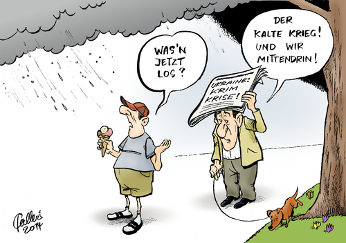 Cartoon: Wetterumschwung (medium) by Paolo Calleri tagged ukraine,russland,krim,krise,usa,westen,eu,deutschland,wetter,frühlingshaft,kälte,sonne,kalter,krieg,wladimir,putin,karikatur,cartoon,paolo,calleri,ukraine,russland,krim,krise,usa,westen,eu,deutschland,wetter,frühlingshaft,kälte,sonne,kalter,krieg,wladimir,putin,karikatur,cartoon,paolo,calleri