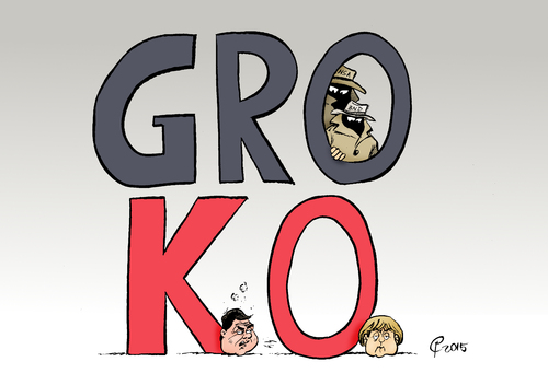 Cartoon: Zoff (medium) by Paolo Calleri tagged deutschland,usa,innenpolitik,aussenpolitik,geheimdiesnte,bnd,bundesnachrichtendienst,nsa,groko,grosse,koalition,cdu,spd,bundeskanzlerin,angela,merkel,vizekanzler,sigmar,gabriel,spannungen,konfrontation,kanzleramt,untersuchungsausschuss,karikatur,cartoon,paolo,calleri,deutschland,usa,innenpolitik,aussenpolitik,geheimdiesnte,bnd,bundesnachrichtendienst,nsa,groko,grosse,koalition,cdu,spd,bundeskanzlerin,angela,merkel,vizekanzler,sigmar,gabriel,spannungen,konfrontation,kanzleramt,untersuchungsausschuss,karikatur,cartoon,paolo,calleri