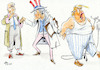 Cartoon: Betreuter Wahlkampf (small) by Paolo Calleri tagged usa,praesidentschaft,wahlen,wahlkampf,kandidaten,biden,trump,demokraten,republikaner,alter,gesundheit,demokratie,politik,karikatur,cartoon,paolo,calleri
