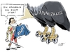 Cartoon: etc.PP. (small) by Paolo Calleri tagged spanien,wahlen,parlamentswahlen,machtwechsel,sozialisten,volkspartei,pp,mariano,rajoy,sieger,finanzkrise,schuldenkrise,wirtschaftskrise