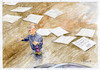 Cartoon: Handtest (small) by Paolo Calleri tagged deutschland,saarland,saarbruecken,hochwasser,klimawandel,schaeden,klimaschutz,klimaschutzgesetz,umwelt,gesetz,bundesregierung,bundeskanzler,scholz,ampelkoalition,karikatur,cartoon,paolo,calleri
