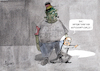 Cartoon: Manöver (small) by Paolo Calleri tagged deutschland,politik,antisemitismus,deutsche,migranten,gesellschaft,union,cdu,linnemann,asyl,staatsbuergerschaft,karikatur,cartoon,paolo,calleri