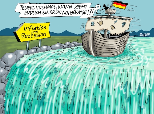 Cartoon: Absturz (medium) by RABE tagged gas,gassparen,gasnotstand,gasgeben,sanktionen,gasspeicher,gasheizung,rabe,ralf,böhme,cartoon,karikatur,pressezeichnung,farbcartoon,tagescartoon,robert,habeck,putin,ukrainekrieg,inflation,rezession,wirtschaft,deutschland,wirtschaftsprognose,wasser,wasserfall,absturz,schiff,galere,kogge,hanse,notbremse,gas,gassparen,gasnotstand,gasgeben,sanktionen,gasspeicher,gasheizung,rabe,ralf,böhme,cartoon,karikatur,pressezeichnung,farbcartoon,tagescartoon,robert,habeck,putin,ukrainekrieg,inflation,rezession,wirtschaft,deutschland,wirtschaftsprognose,wasser,wasserfall,absturz,schiff,galere,kogge,hanse,notbremse