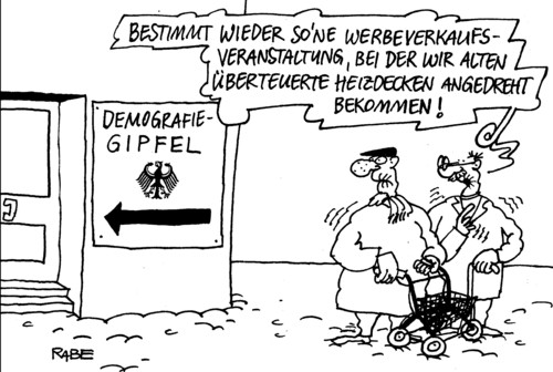 Cartoon: Alterspyramide (medium) by RABE tagged demografie,alter,rentner,überalterung,gesellschaft,merkel,kanzlerin,cdu,spitzentreffen,alterung,schrumpfung,unternehmen,werbeverkaufsveranstaltung,heizdecken,heizkissen,lamadecken,alte,gebrechliche,krücken,gipfel,alterspyramide,greis,demografie,alter,rentner,überalterung,gesellschaft,merkel,kanzlerin,cdu,spitzentreffen,alterung,schrumpfung,unternehmen,werbeverkaufsveranstaltung,heizdecken,heizkissen,lamadecken,alte,gebrechliche,krücken,gipfel,alterspyramide,greis