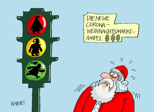 Ampelweihnachtsmarktmännchen