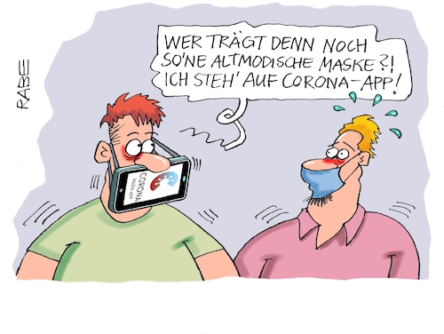 Cartoon: App durch die Mitte (medium) by RABE tagged virus,corona,pandemie,coronakrise,rabe,ralf,böhme,cartoon,karikatur,pressezeichnung,farbcartoon,tagescartoon,viren,virenschutz,mundschutz,desinfektion,föderal,föderalismus,ländersache,app,coronaapp,überwachungsapp,sicherheit,lockerungen,abstand,meldepflicht,mundnasenschutz,maskenpflicht,virus,corona,pandemie,coronakrise,rabe,ralf,böhme,cartoon,karikatur,pressezeichnung,farbcartoon,tagescartoon,viren,virenschutz,mundschutz,desinfektion,föderal,föderalismus,ländersache,app,coronaapp,überwachungsapp,sicherheit,lockerungen,abstand,meldepflicht,mundnasenschutz,maskenpflicht