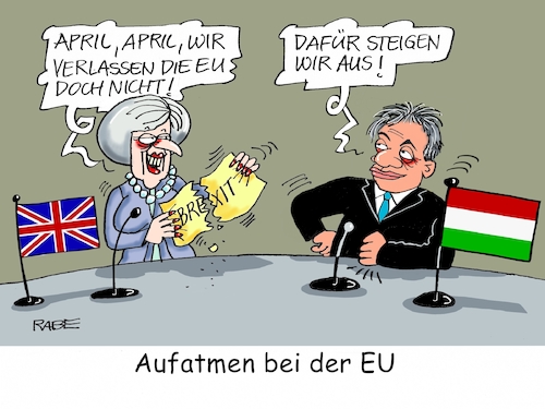 Cartoon: Aprilscherz II (medium) by RABE tagged brexit,eu,insel,may,britten,austritt,rabe,ralf,böhme,cartoon,karikatur,pressezeichnung,farbcartoon,tagescartoon,bauhaus,baukasten,bauklötzer,plan,referendum,februar,irre,irrsinn,viktor,orban,ungarn,budapest,april,aprilscherz,brexit,eu,insel,may,britten,austritt,rabe,ralf,böhme,cartoon,karikatur,pressezeichnung,farbcartoon,tagescartoon,bauhaus,baukasten,bauklötzer,plan,referendum,februar,irre,irrsinn,viktor,orban,ungarn,budapest,april,aprilscherz