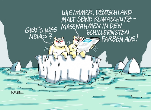 Cartoon: Arsch auf Grundeis (medium) by RABE tagged klima,klimaziele,klimawende,ampel,wissing,streit,umsetzung,rabe,ralf,böhme,cartoon,karikatur,pressezeichnung,farbcartoon,tagescartoon,dürre,klimakatastrophe,klimaschutz,klimaschutzmassnahmen,rüge,deutschland,expertenrat,eis,eisbären,eismeer,eisscholle,eisberge,news,tageszeitung,klima,klimaziele,klimawende,ampel,wissing,streit,umsetzung,rabe,ralf,böhme,cartoon,karikatur,pressezeichnung,farbcartoon,tagescartoon,dürre,klimakatastrophe,klimaschutz,klimaschutzmassnahmen,rüge,deutschland,expertenrat,eis,eisbären,eismeer,eisscholle,eisberge,news,tageszeitung