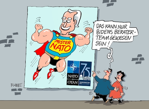 Cartoon: Beraterteam (medium) by RABE tagged trump,biden,usa,vorwahlen,präsidentschaftswahl,rabe,ralf,böhme,cartoon,karikatur,pressezeichnung,farbcartoon,tagescartoon,hai,haifisch,floss,floß,nato,untergang,bedrohung,natogipfel,superman,comicfigur,plakat,beraterteam,berater,trump,biden,usa,vorwahlen,präsidentschaftswahl,rabe,ralf,böhme,cartoon,karikatur,pressezeichnung,farbcartoon,tagescartoon,hai,haifisch,floss,floß,nato,untergang,bedrohung,natogipfel,superman,comicfigur,plakat,beraterteam,berater