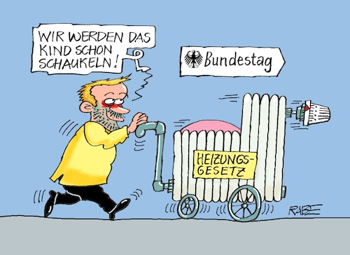 Cartoon: Besorgter Papa (medium) by RABE tagged klima,klimaziele,klimawende,ampel,wissing,streit,umsetzung,rabe,ralf,böhme,cartoon,karikatur,pressezeichnung,farbcartoon,tagescartoon,dürre,klimakatastrophe,christian,lindner,fdp,heizungsgesetz,habeck,bundestag,genehmigung,kinderwagen,heizungstausch,thermostat,heizkörper,klima,klimaziele,klimawende,ampel,wissing,streit,umsetzung,rabe,ralf,böhme,cartoon,karikatur,pressezeichnung,farbcartoon,tagescartoon,dürre,klimakatastrophe,christian,lindner,fdp,heizungsgesetz,habeck,bundestag,genehmigung,kinderwagen,heizungstausch,thermostat,heizkörper