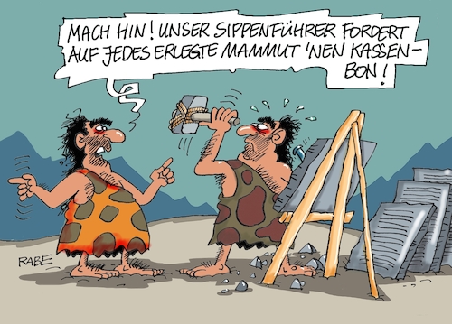 Cartoon: Bonpflicht (medium) by RABE tagged bon,kassenbon,händler,bäcker,konditorei,kassenzettel,kasse,rabe,ralf,böhme,cartoon,karikatur,pressezeichnung,farbcartoon,tagescartoon,käufer,kunde,olaf,scholz,beschluss,steinzeit,urmenschen,hammer,meissel,bon,kassenbon,händler,bäcker,konditorei,kassenzettel,kasse,rabe,ralf,böhme,cartoon,karikatur,pressezeichnung,farbcartoon,tagescartoon,käufer,kunde,olaf,scholz,beschluss,steinzeit,urmenschen,hammer,meissel