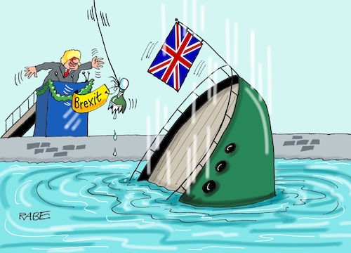 Cartoon: Brexit nochmal nochmal (medium) by RABE tagged brexit,no,deal,johnson,boris,downing,street,austritt,eu,brüssel,london,rabe,ralf,böhme,cartoon,karikatur,pressezeichnung,farbcartoon,tagescartoon,may,juncker,luxemburg,schiff,werft,schiffstaufe,untergang,sektflasche,nochmal,brexit,no,deal,johnson,boris,downing,street,austritt,eu,brüssel,london,rabe,ralf,böhme,cartoon,karikatur,pressezeichnung,farbcartoon,tagescartoon,may,juncker,luxemburg,schiff,werft,schiffstaufe,untergang,sektflasche